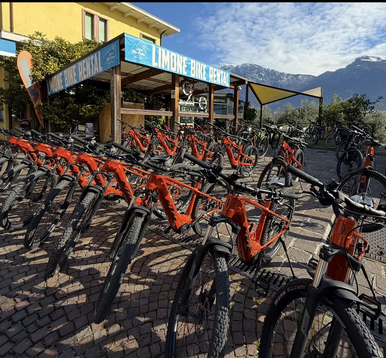 Limone Bike Rental fleet